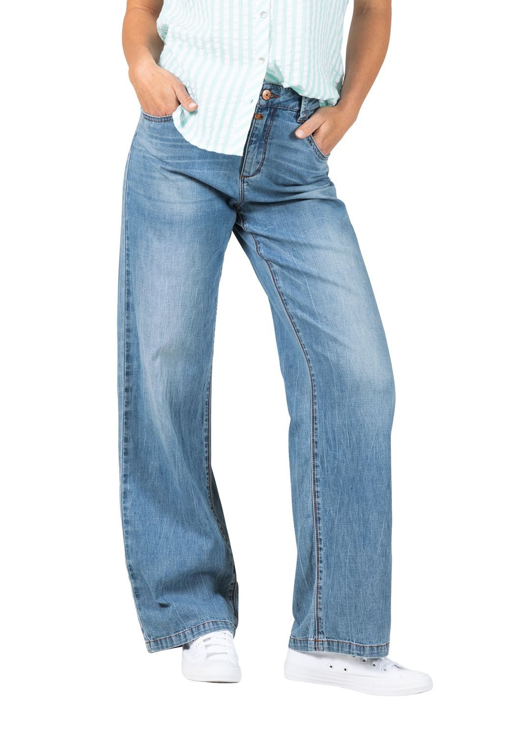 TIMEZONE Relax-fit-Jeans COMFORT CORATZ WOMANSHAPE mit Stretch
