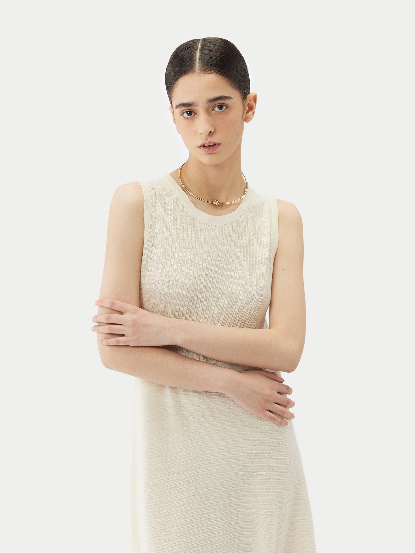 GOBI Cashmere Strickkleid Leichtes Kleid aus Kaschmir-Seide