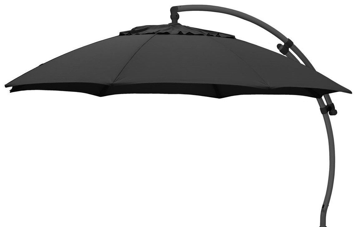 Sun Garden Angelschirm Easy Sun 375 cm anthrazit-anthrazit B057-M06 Ampelschirm Sun Garden