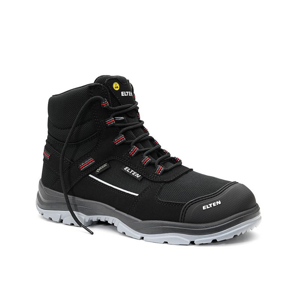 ELTEN ELTEN Sicherheitsstiefel MATTHEW Pro GTX Mid ESD S3 TYP2 7678102 Arbeitsschuh lederfreier Schuh,GORE-TEX (wasserdicht),Überkappe