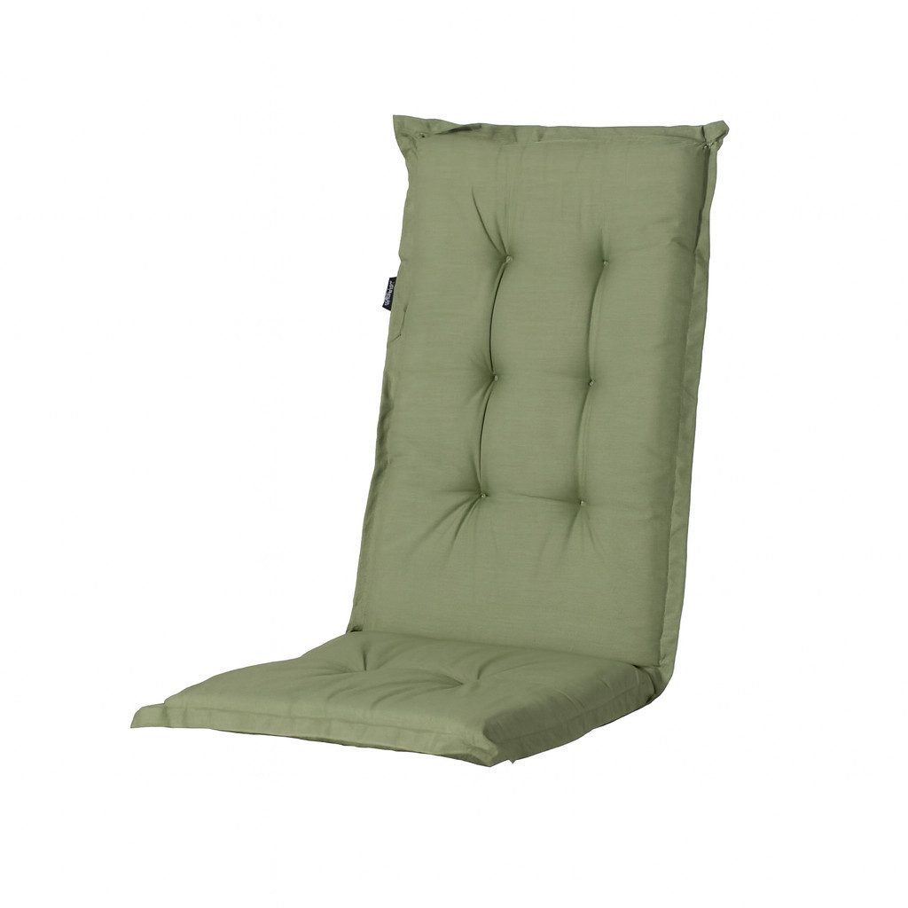 Madison Polsterauflage Hochlehner Gartenstuhl Polsterauflage Verona Auflage Grün 5 cm
