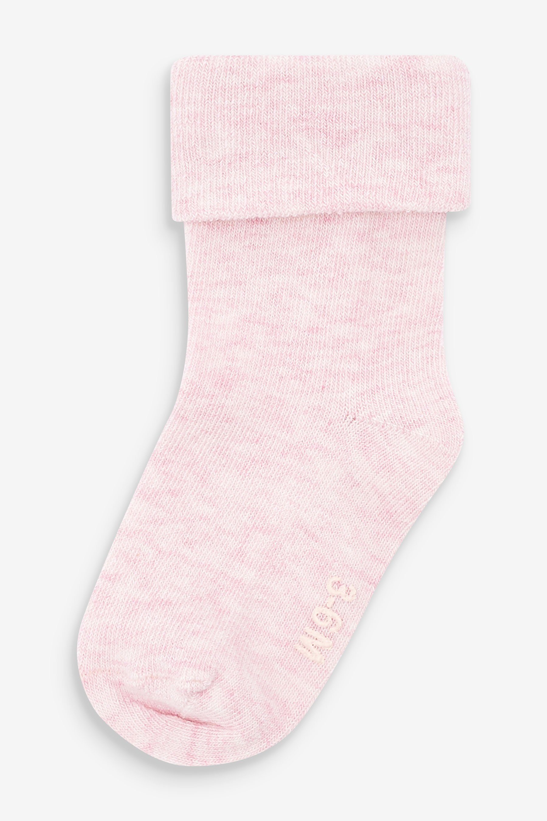 Next Pink mit (4-Paar) Umschlag, 4er-Pack Babysocken Kurzsocken