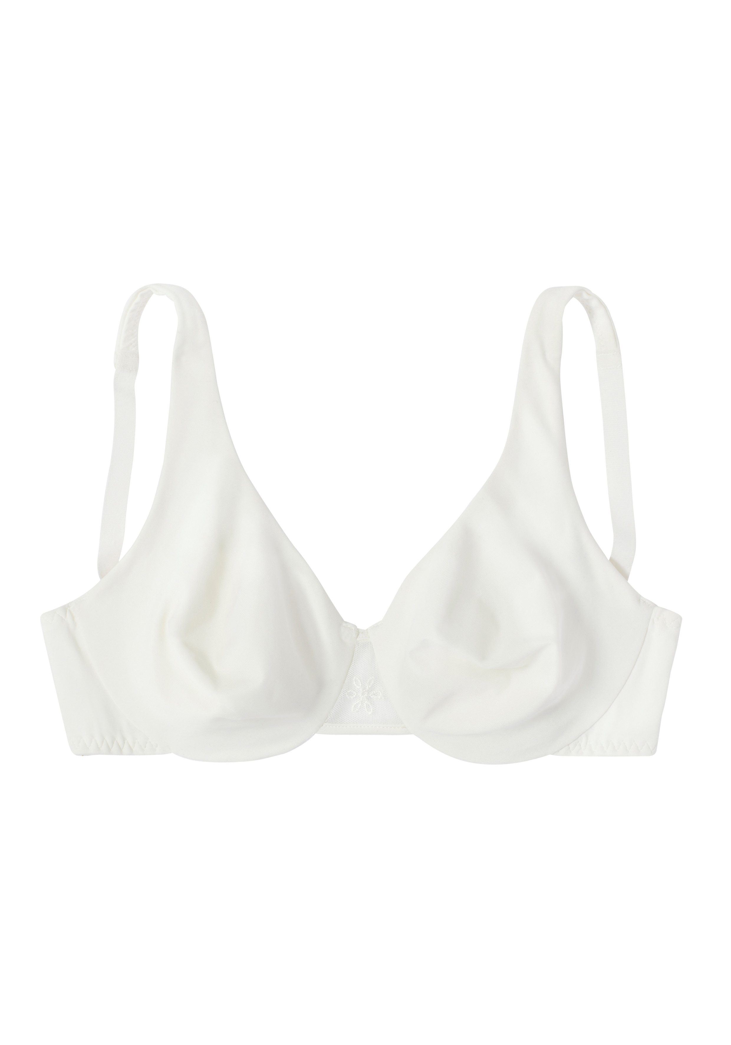 Nuance by Lascana T-Shirt-BH, BH mit Bügel im High-Apex-Design (Packung, 2 Stück) mit nahtlosen Cups, große Größen – Bild 3 von 5