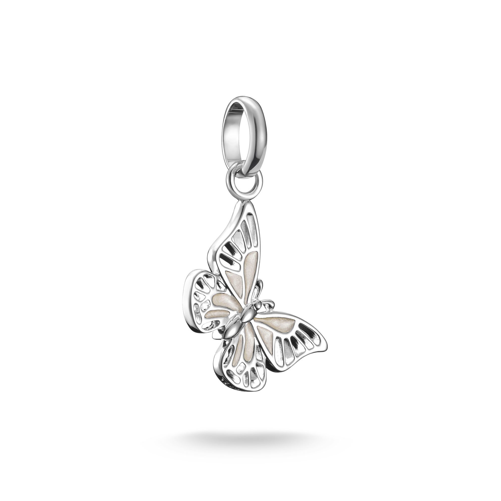 THOMAS SABO Charm Schmetterling Charm Schmetterling-Design - Conne, CC1265-007-14, CC1265-427-14