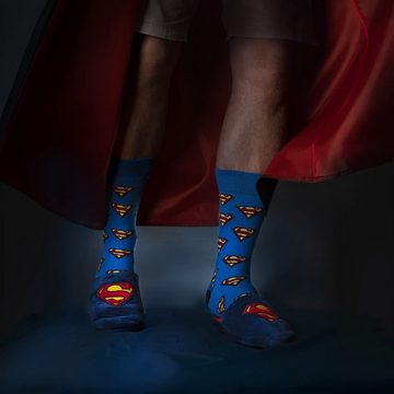 DC Comics Superman Herren Hausschuh (Paar, 1) Geschenkideen Für Männer 3 Größen