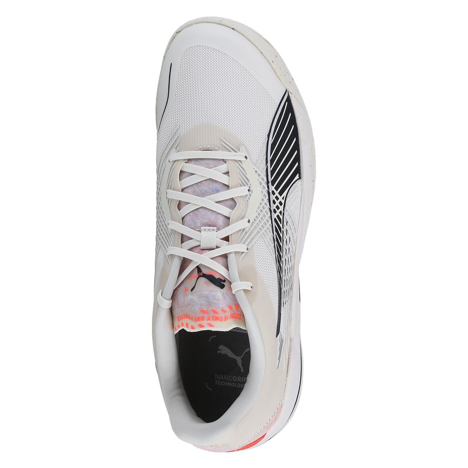 PUMA Hallen-Indoorschuhe Eliminate Power Nitro II RE beige Herren Badmintonschuh