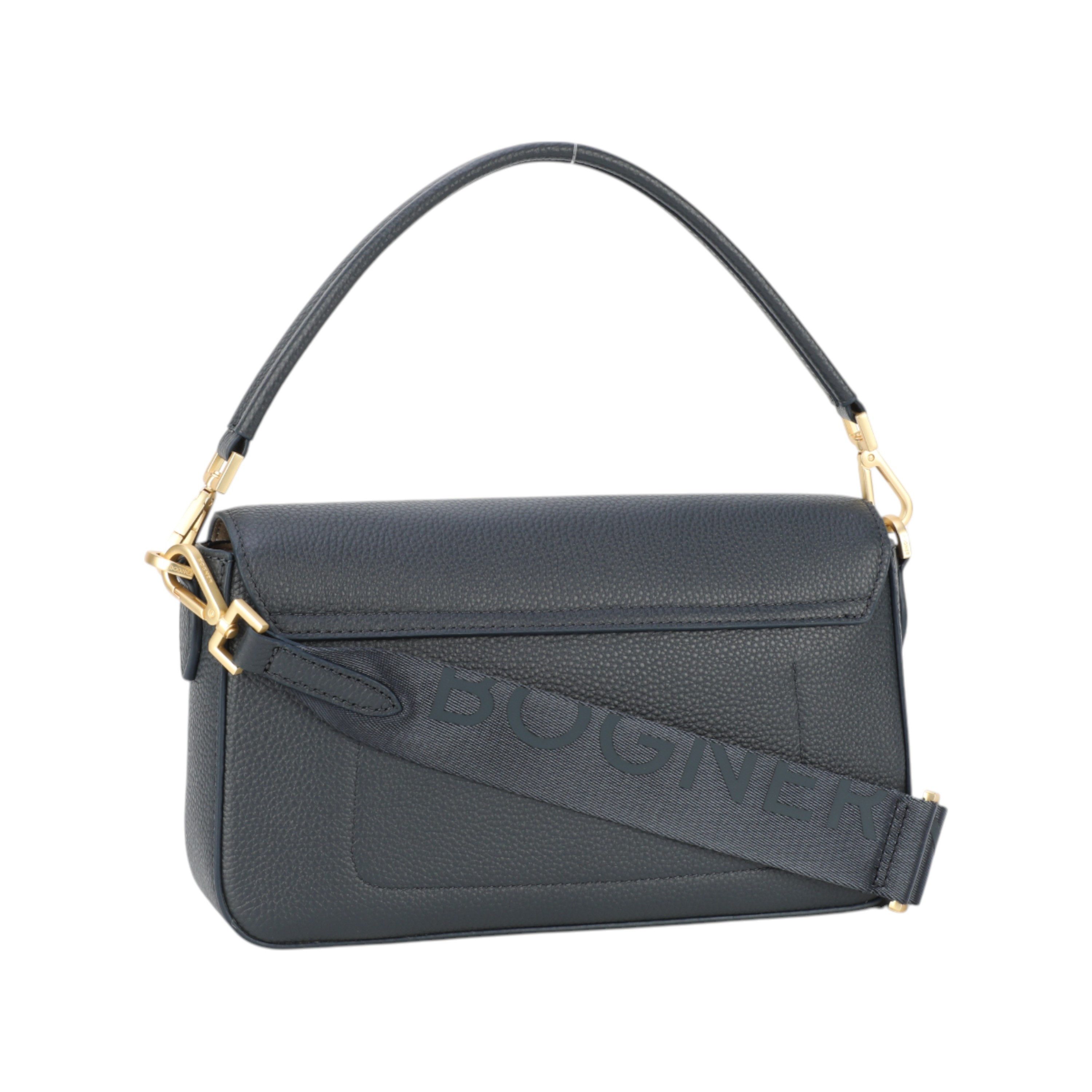 BOGNER Schultertasche Bogner - Damen Schultertasche Pontresina Neve Nera