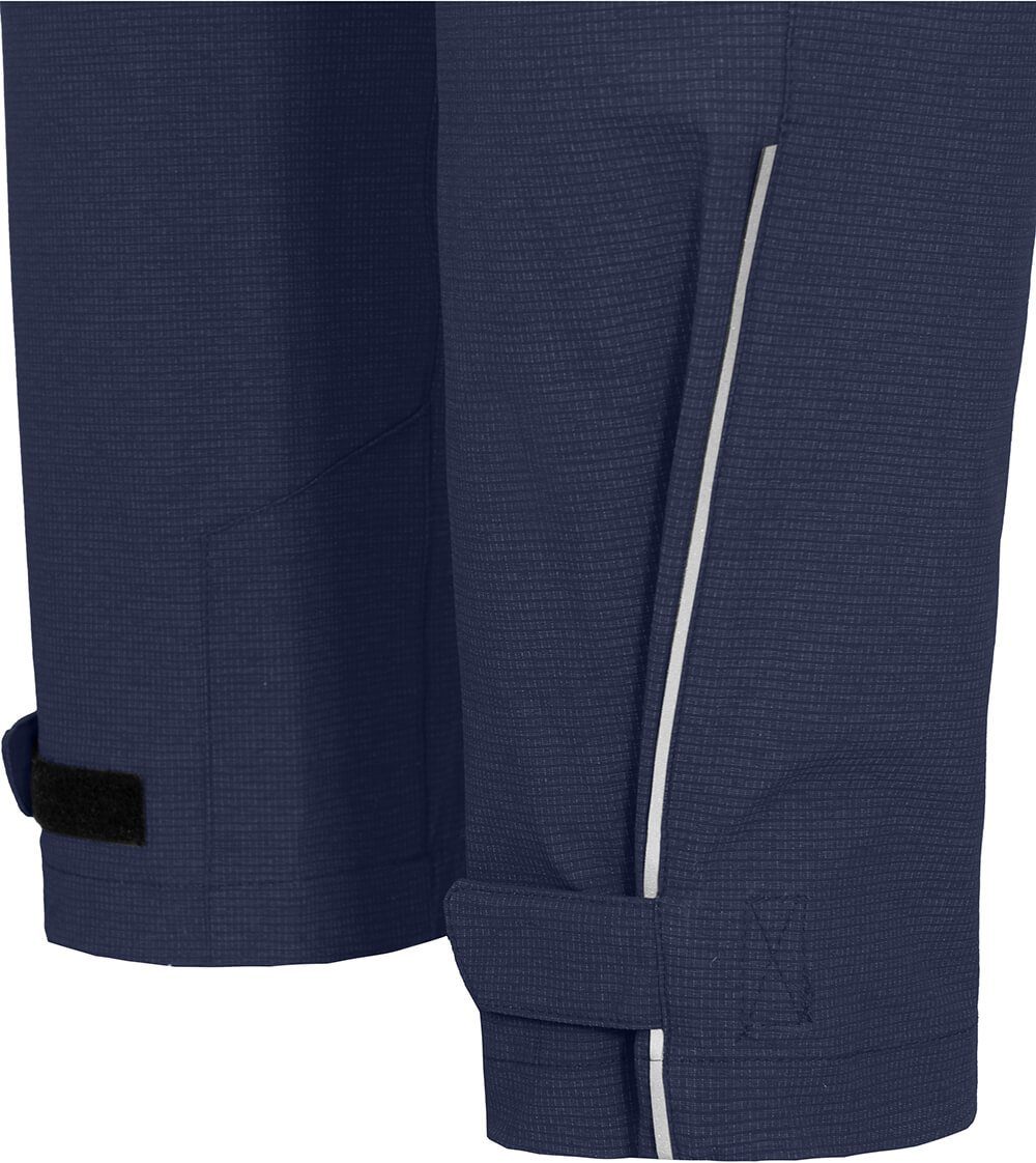 Innenhose), gepolsterter Bergson robust, blau Kurzgrößen, VINA (mit Zipp-off Zip-off-Hose elastisch, peacoat Damen Radhose