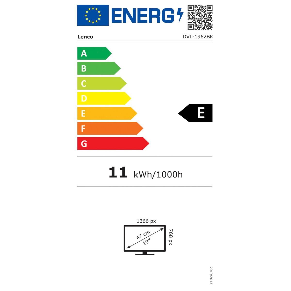Energieeffizienzklasse: 