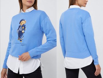 Ralph Lauren Sweatshirt POLO RALPH LAUREN Bear Paris Bär Sweatshirt Sweater Pullover Pulli XXS