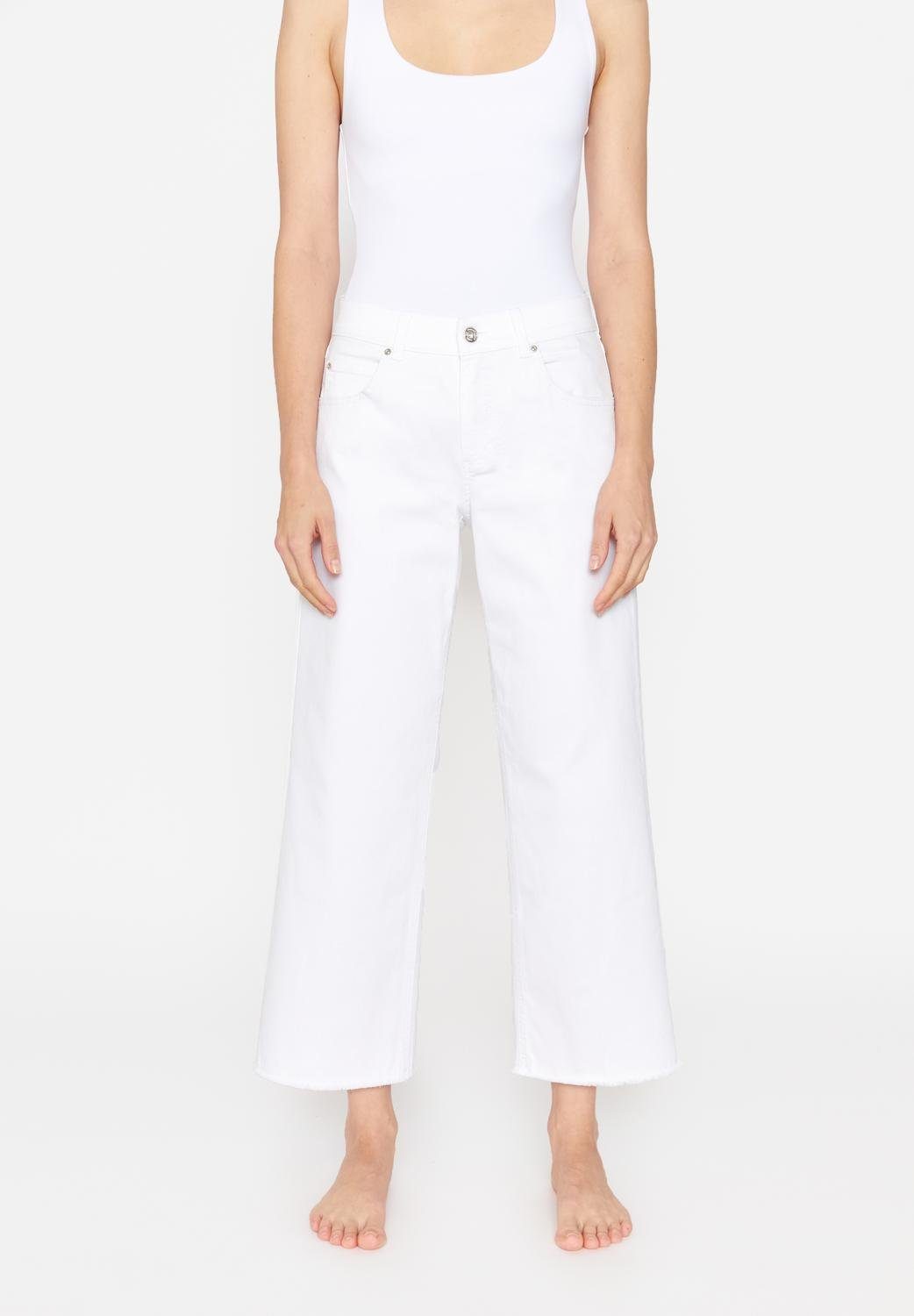 ANGELS Stretch-Jeans LINN FRINGE günstig online kaufen