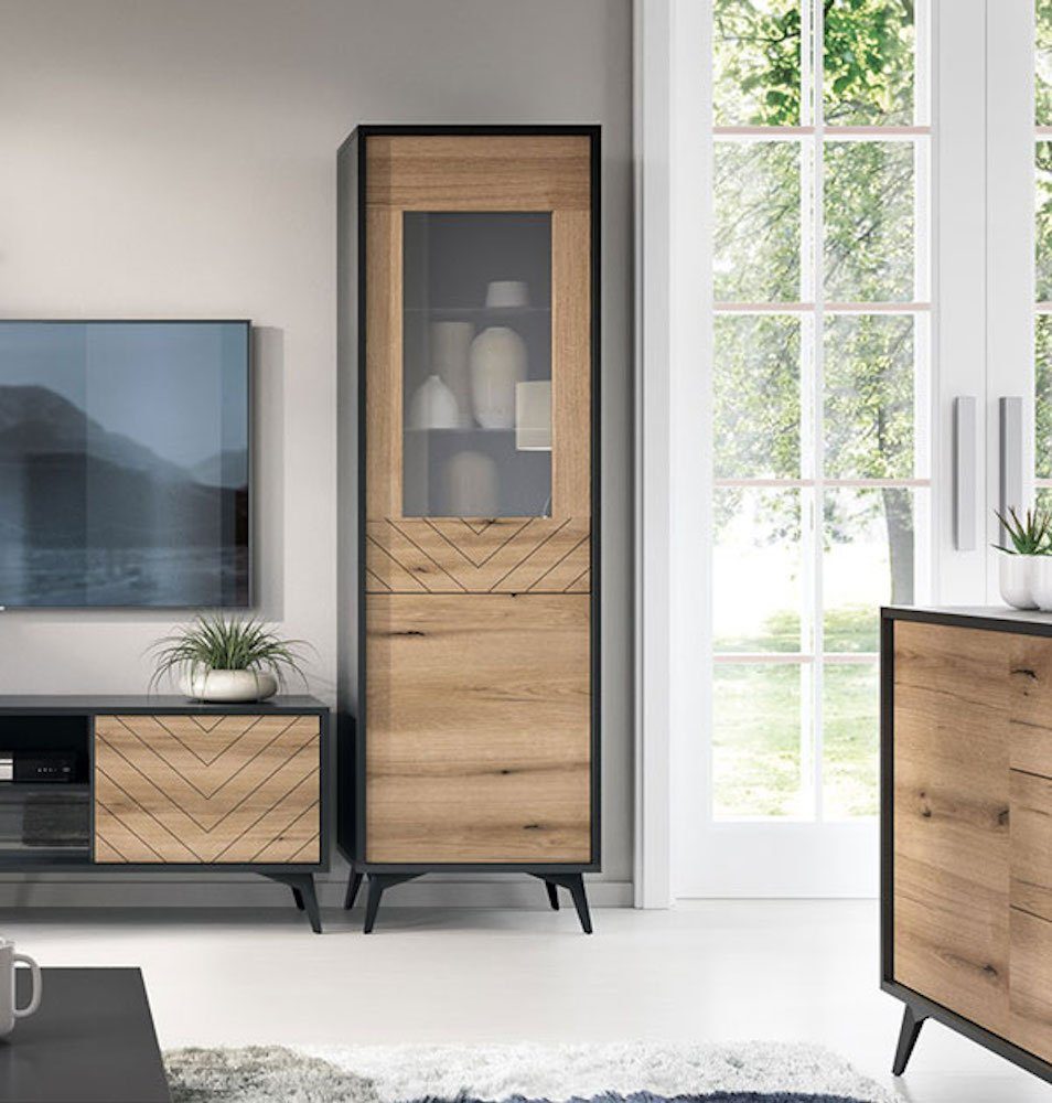 Feldmann-Wohnen Vitrine Diamond (1-St) 153cm Evoke günstig online kaufen