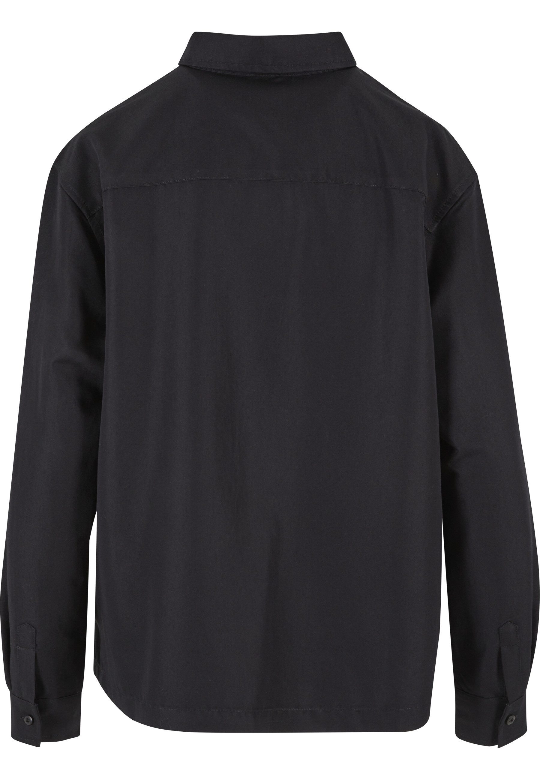 URBAN CLASSICS Langarmhemd Urban Classics Damen Ladies Oversized Twill Shirt