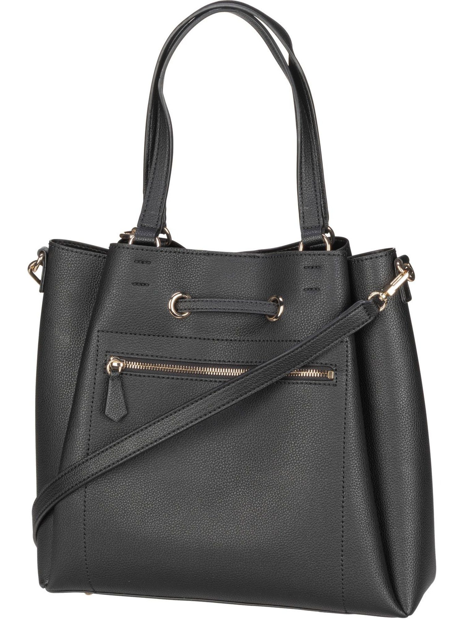 Damen Handtaschen Guess Handtasche Digital Large Drawstring Bucket, Bucket Bag