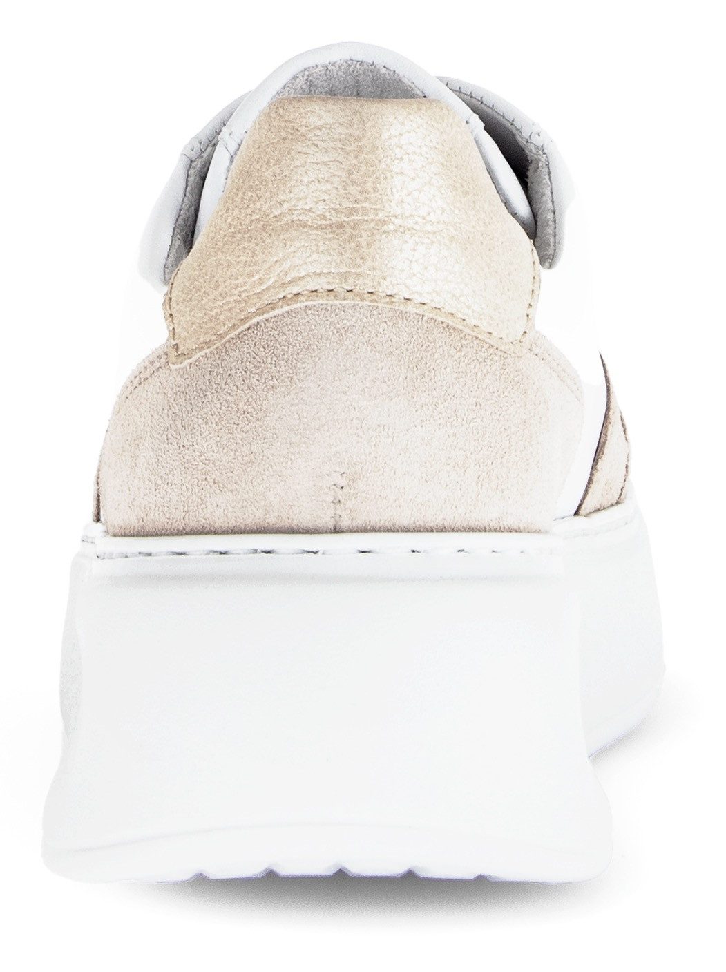 Gabor FLORENZ Plateausneaker, Freizeitschuh, Halbschuh, Schnürer, Kontrastb günstig online kaufen