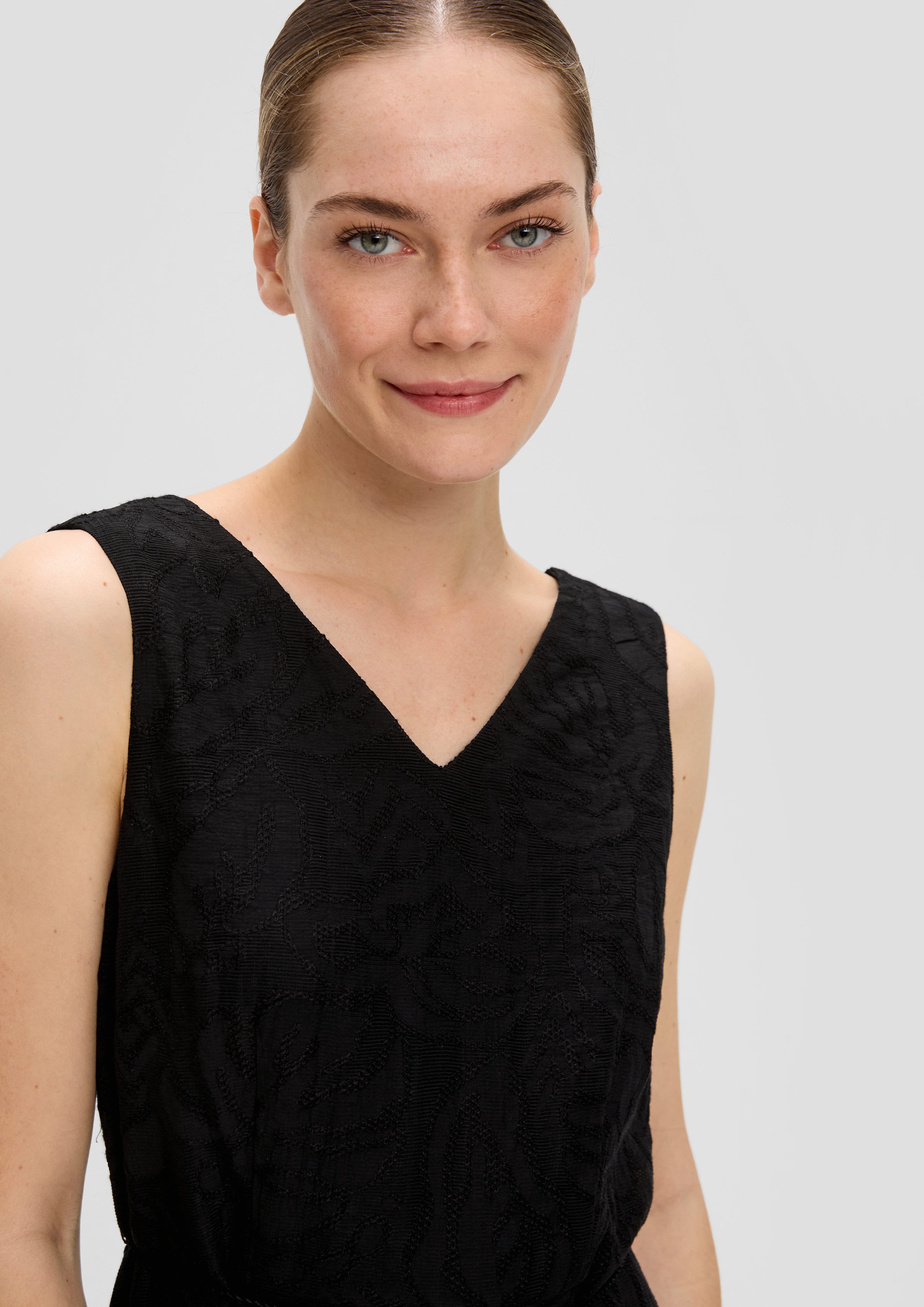 s.Oliver BLACK LABEL Minikleid Kleid mit günstig online kaufen