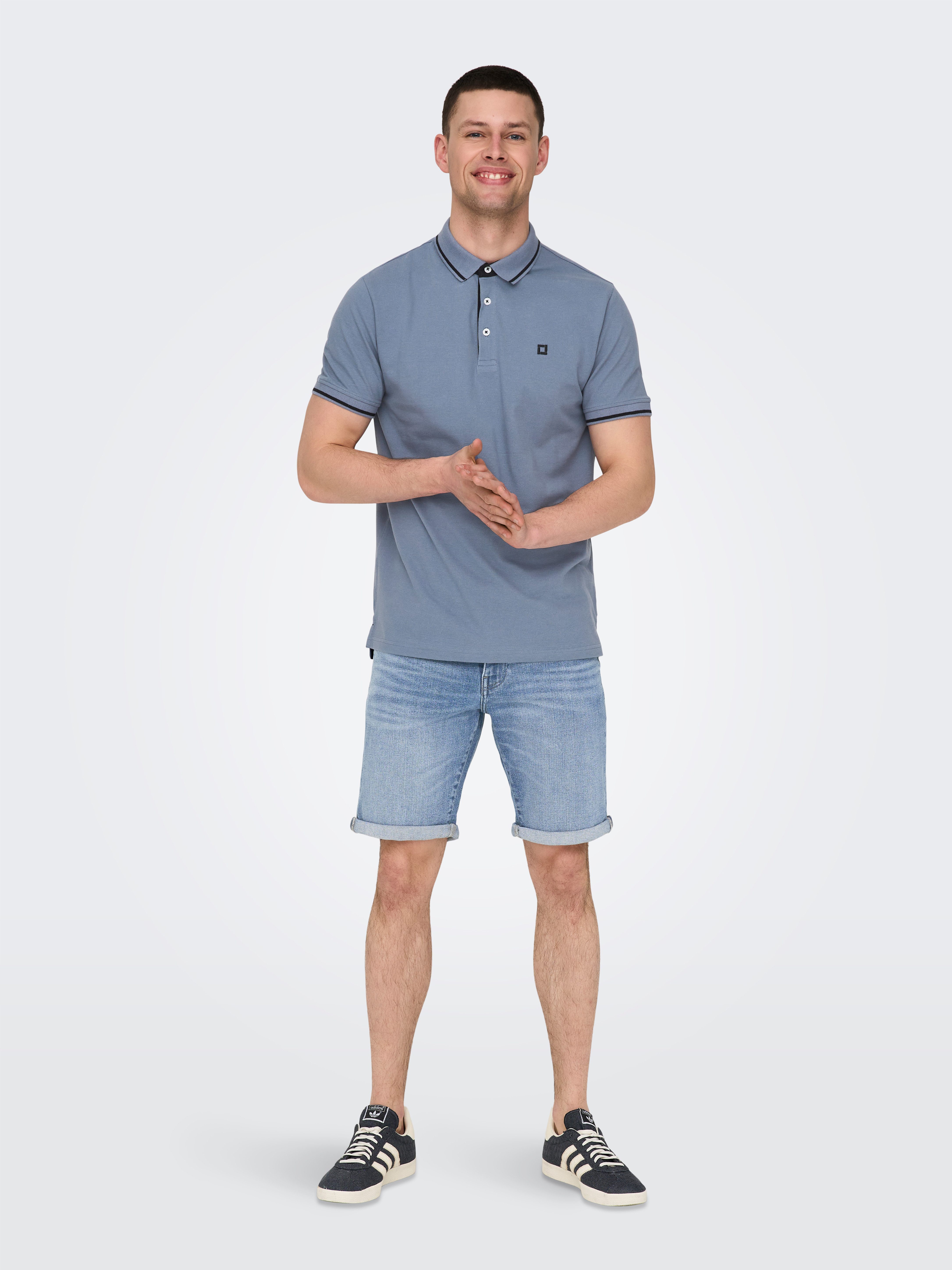 ONLY & SONS Shorts ONSPLY MBD 8772 TAI DNM SHORTS NOOS