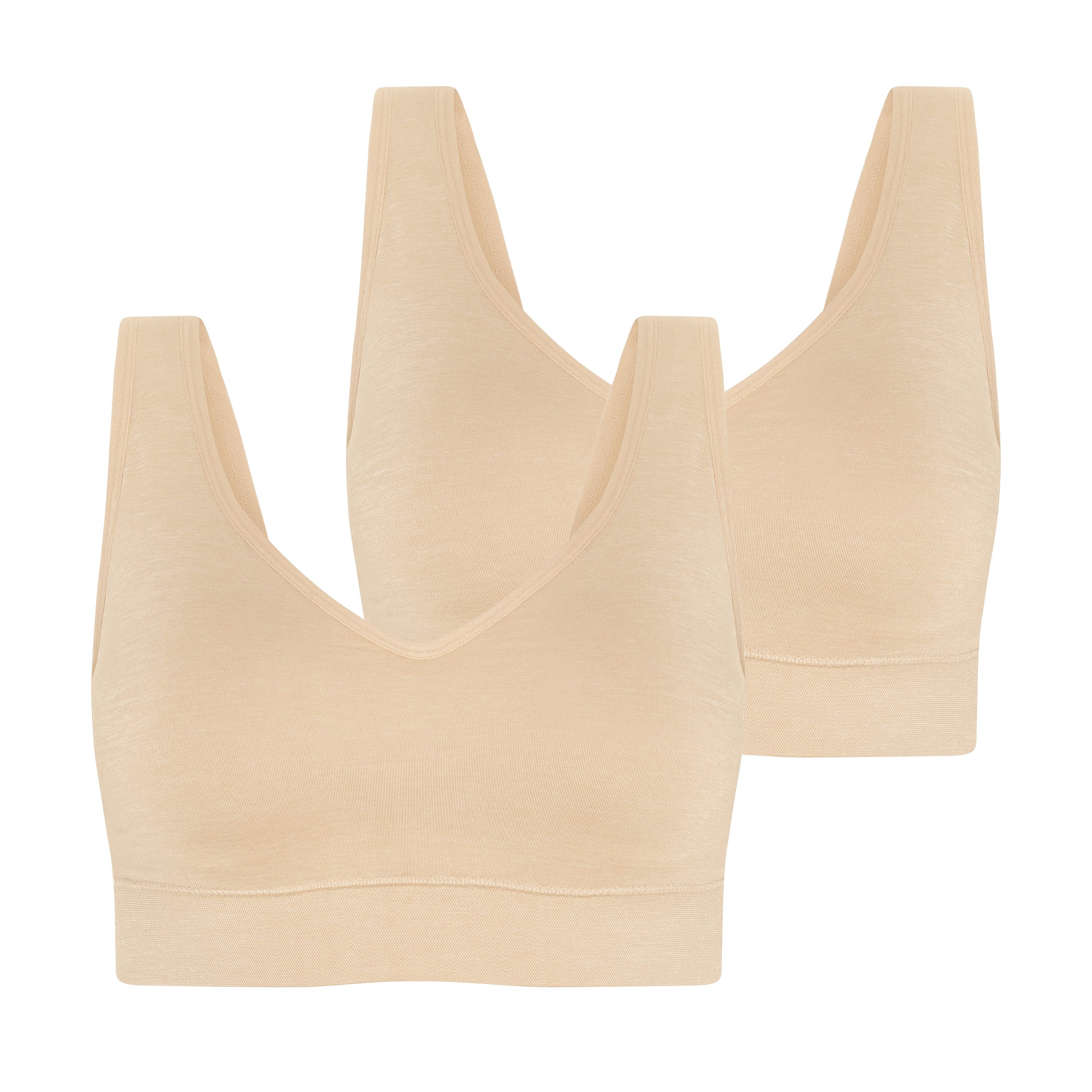 Jockey Bralette Back Smoothing Seamfree (2er Pack) weiche, eingenähte, drah günstig online kaufen