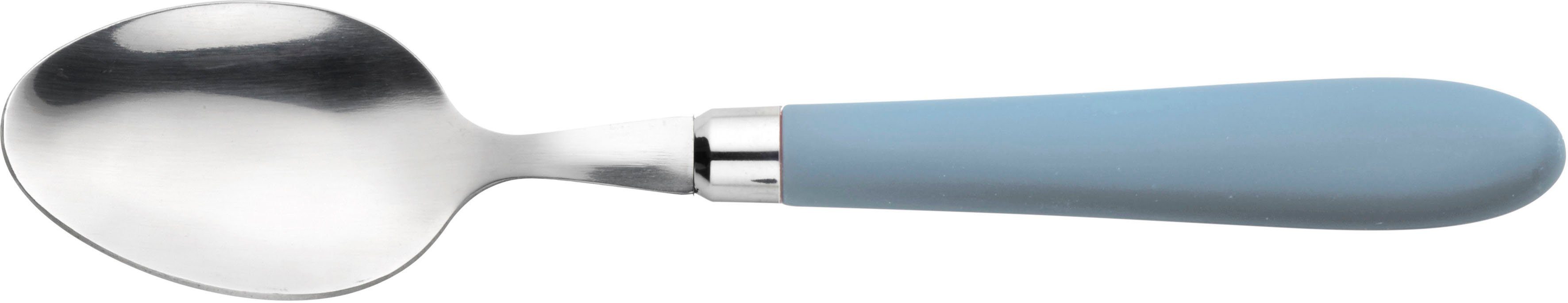 PINTINOX Besteck-Set Daisy 0 (24-tlg), 6 Personen, Edelstahl 18/0, Kunststoff, mit farbigem Kunststoffgriff