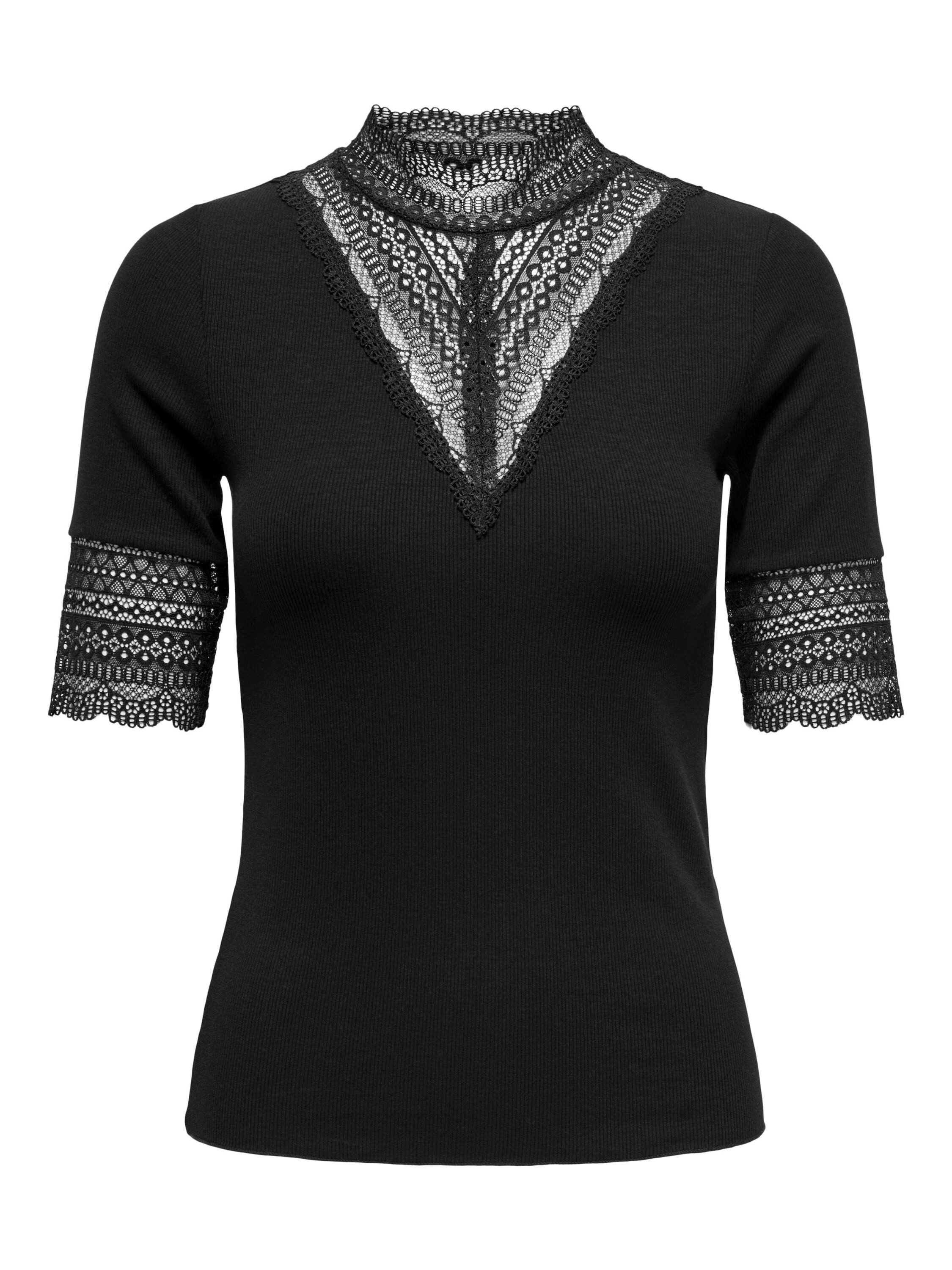 ONLY Funktionsshirt ONLTilde (1-tlg) Spitze