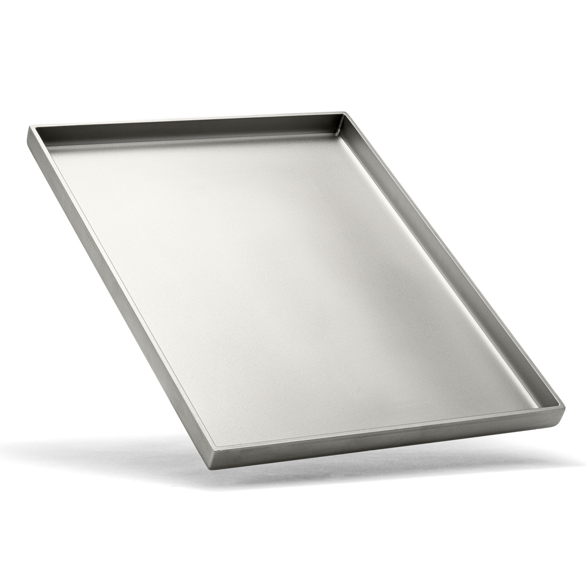 BEHE Interior Grillplatte BeHe BBQ Serie Plancha Edelstahl 4 mm – Grillplatte auslaufsicher (1-St., 1x Grillplatte Edelstahl 40x30 cm), 4mm Edelstahl Auslaufsicher Plancha 40x30 cm Grillplatte Smash Burger