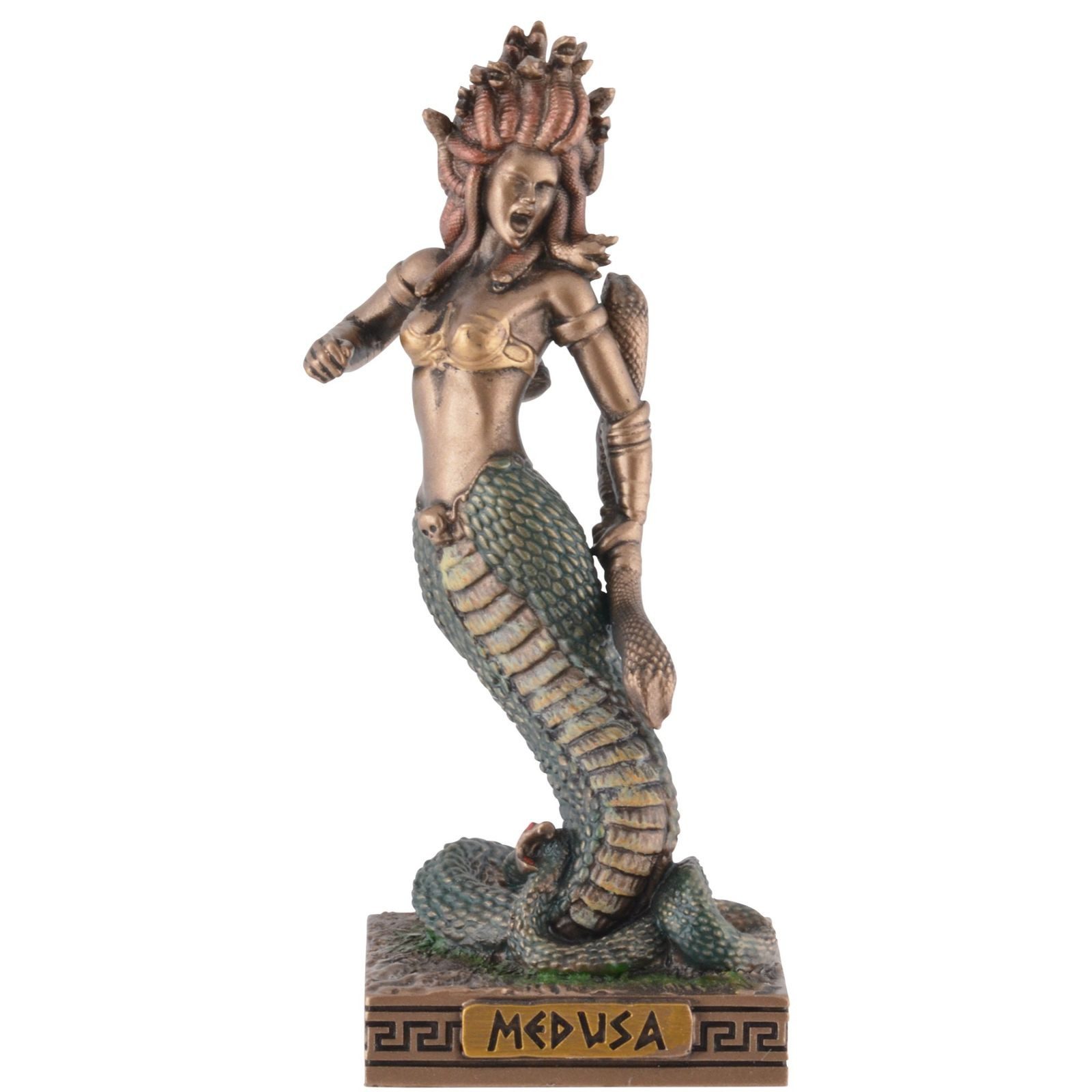 Vogler Dekofigur Medusa Figur Miniatur griechische Mythologie Gorgone von Veronese