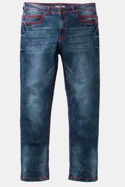 John F. Gee 5-Pocket-Jeans John F. Gee Jeans Straight Fit Colornähte 5-Pocket