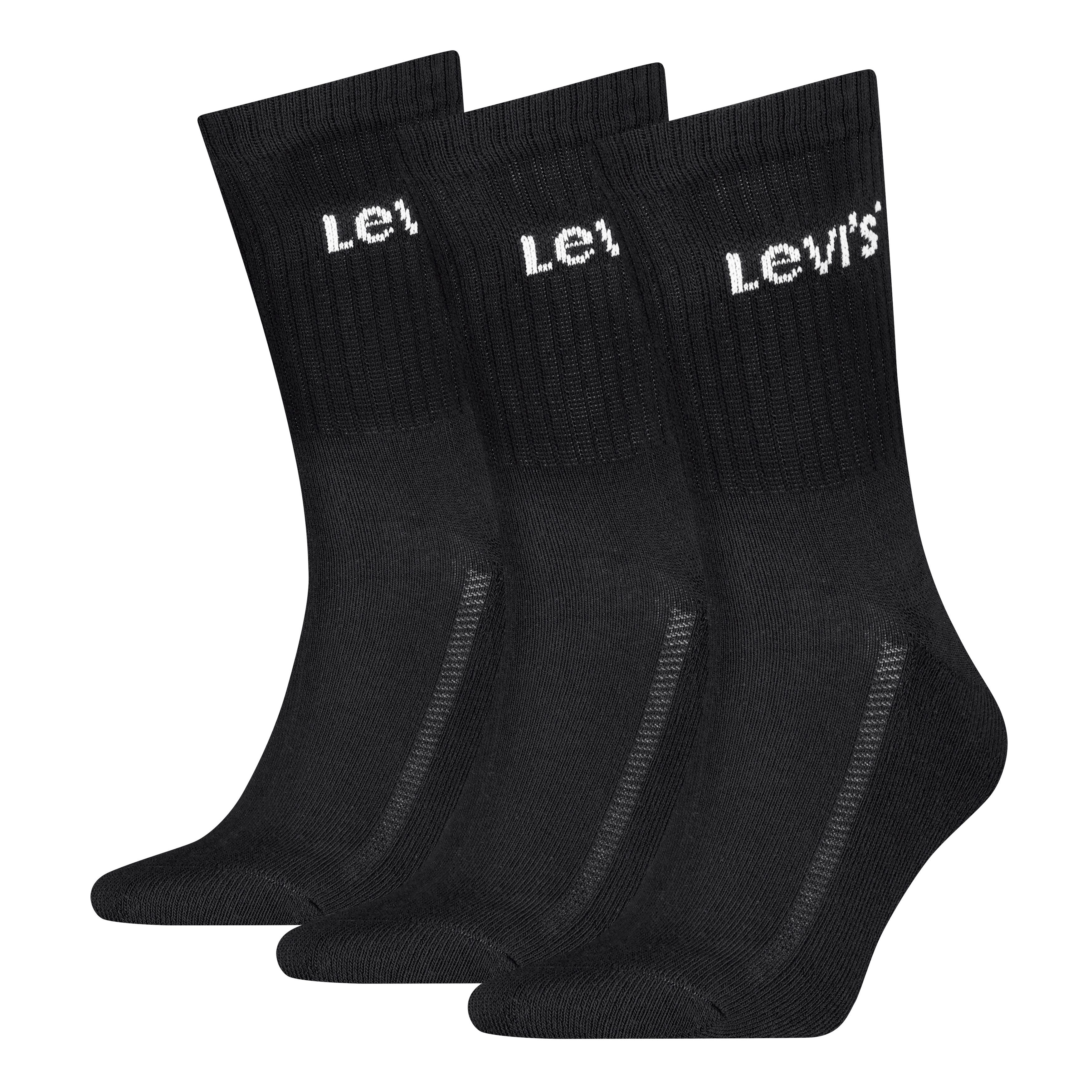 Socken LEVIS UNI REGULAR CUT ORANGE TAB 3P