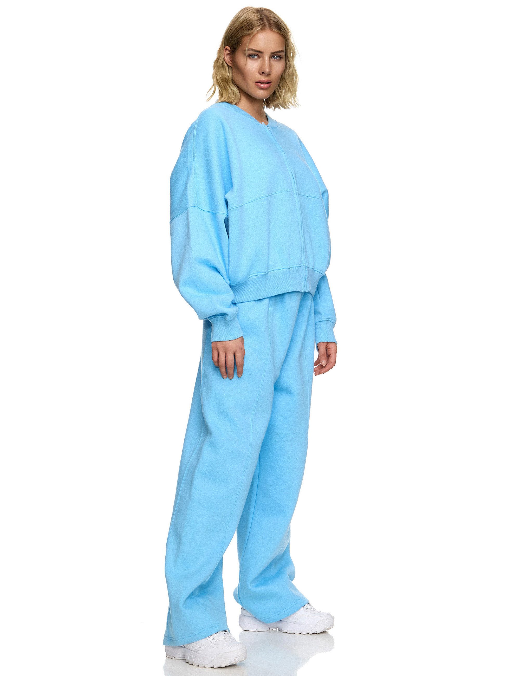 Worldclassca Jogginganzug Worldclassca Oversize Jogginganzug Wide Leg Jogger Bomber Trainingsuit