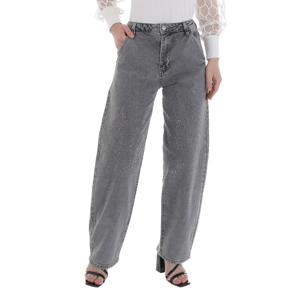 Ital-Design Slouchy Jeans Moderne Weite Jeans günstig online kaufen