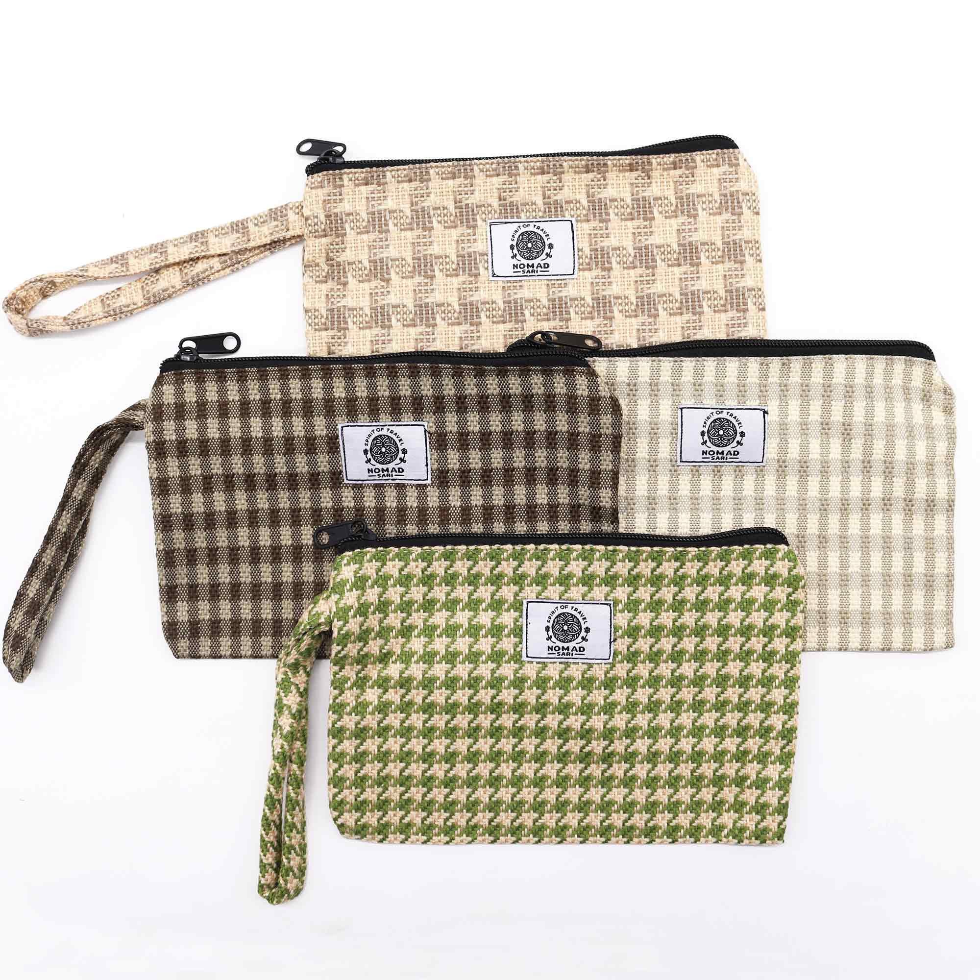 Beuteltasche Weiche und praktische Beutel aus natürlichem Material – (4 x 1 vers