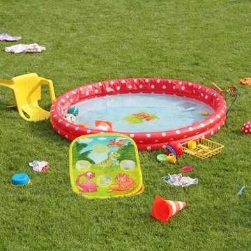relaxdays Spielzeug-Gartenset Sackloch Spiel Dino