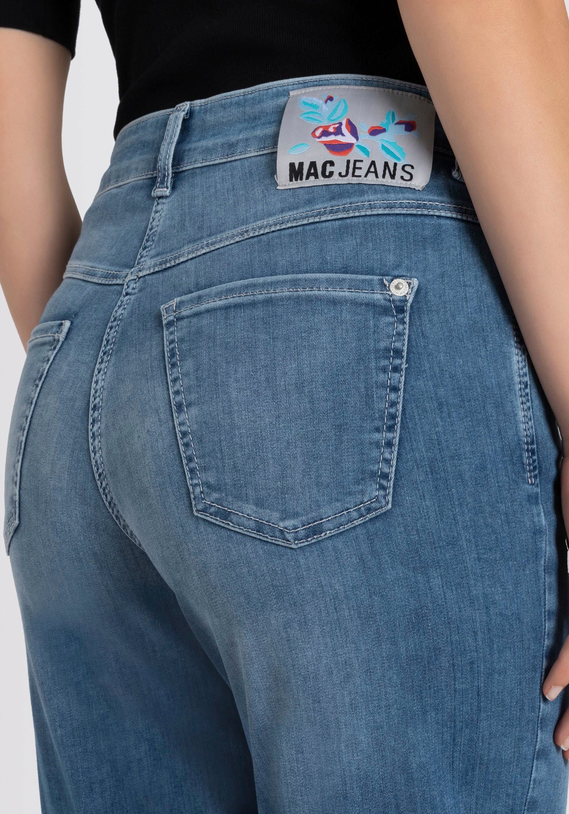 MAC Weite Jeans DREAM - Bein mit weitem Stretch blue WIDE summermid