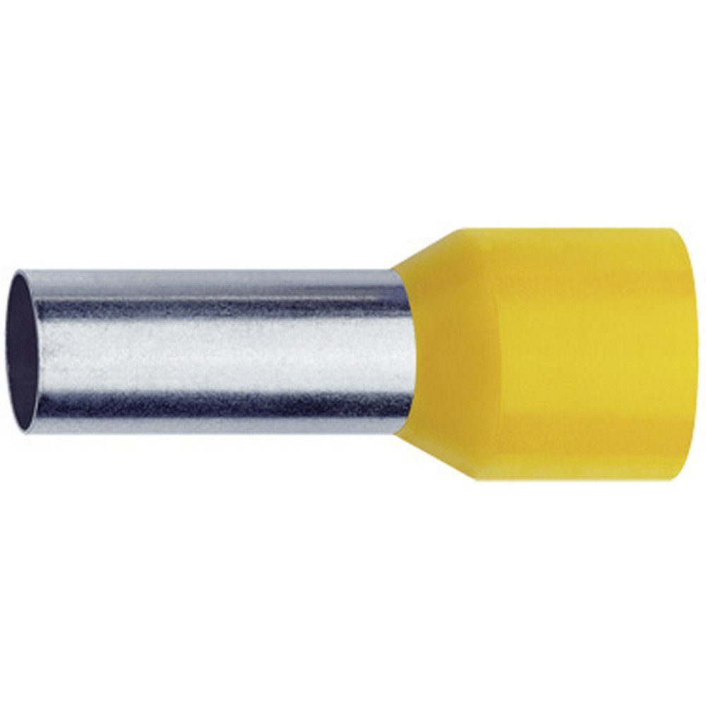 Aderendhülsen Klauke 4708 Aderendhülse 0.75 mm² Teilisoliert Grau 1000 St.