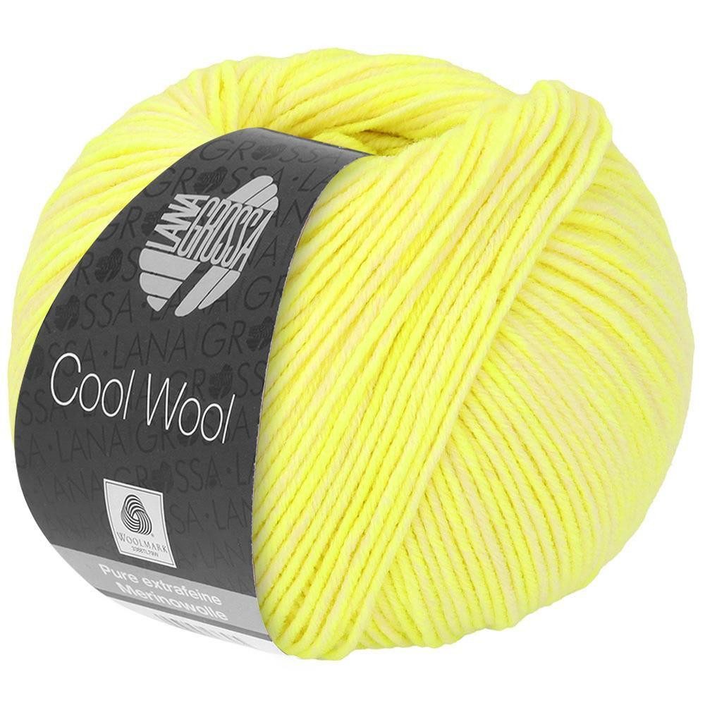 LANA GROSSA Cool Wool Neon Häkelwolle, 160 m