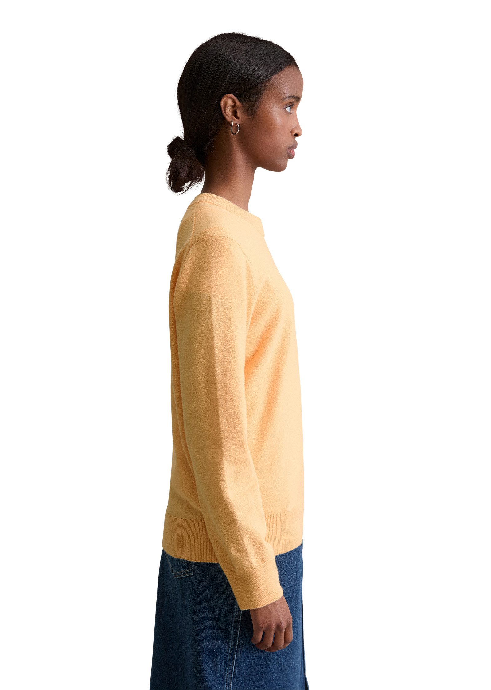 Marc O'Polo DENIM Strickpullover aus Soft Cotton Stretch