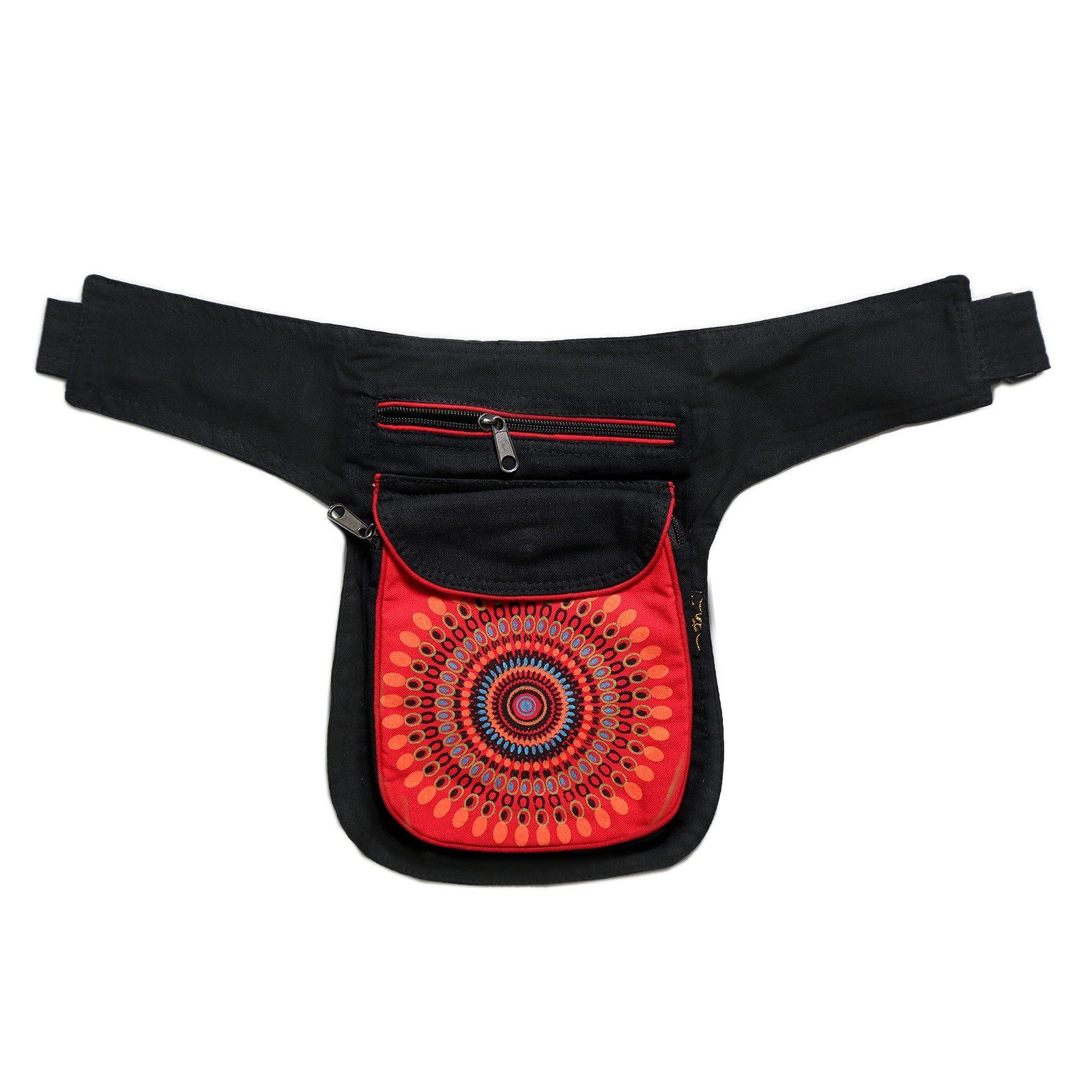 KUNST UND MAGIE Bauchtasche Kunst und Magie Bauchtasche Mandala-Print Gürteltasche Festivaltasche