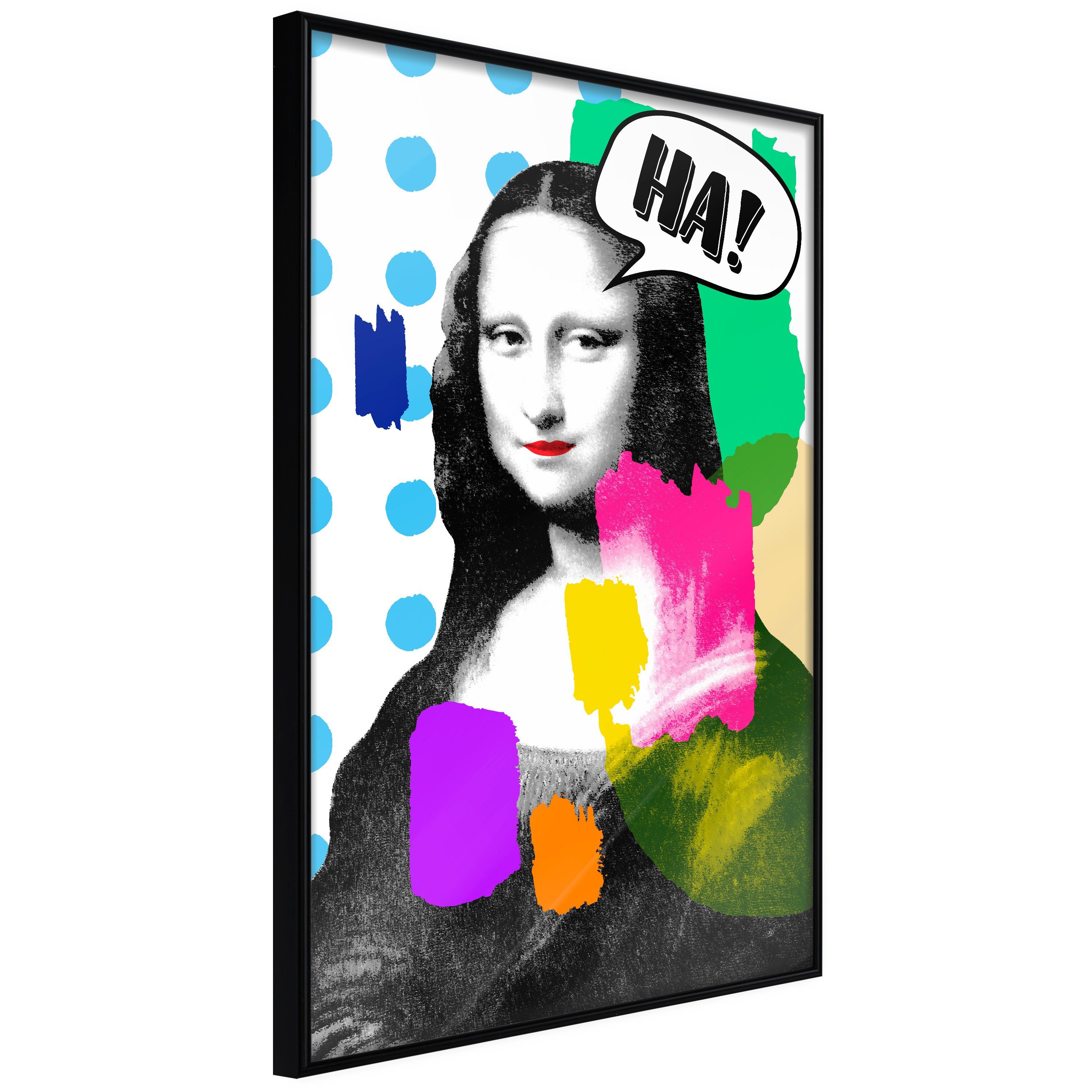 Artgeist Poster Mona Lisa Pop-art []