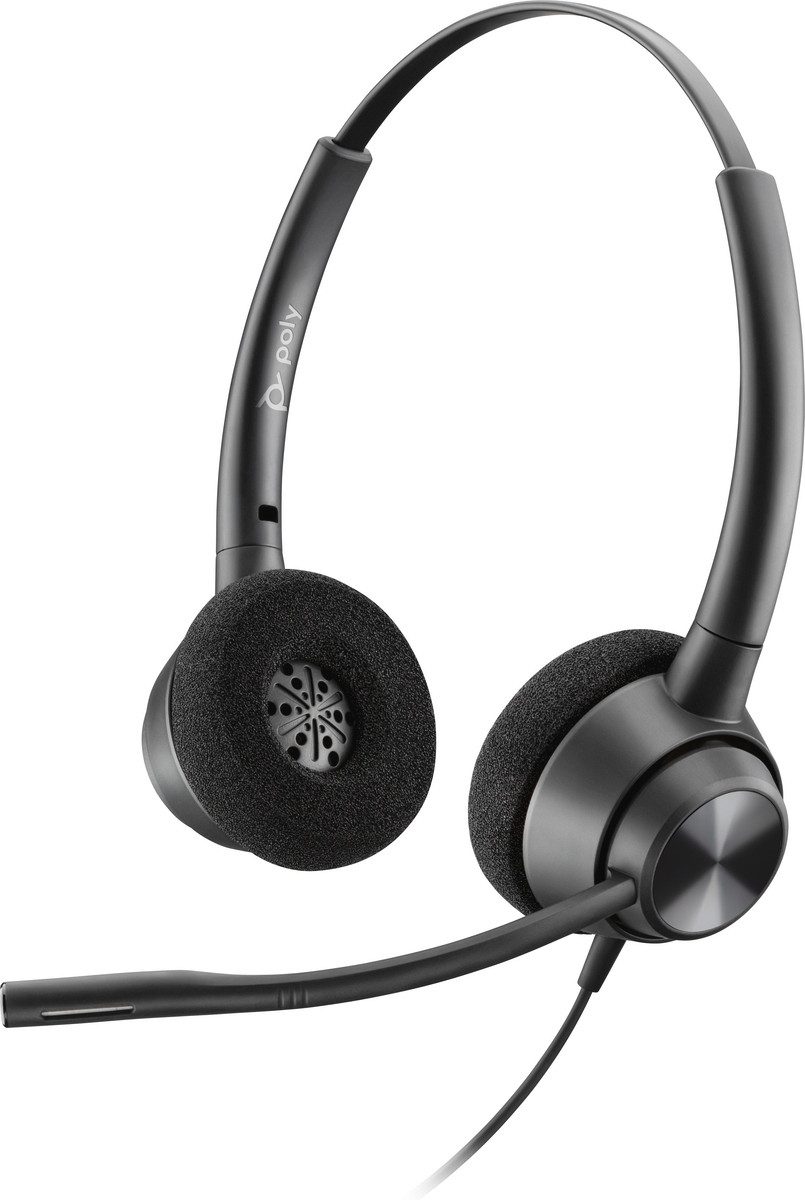 Poly Headset EncorePro 320 binaural QD PC-Headset