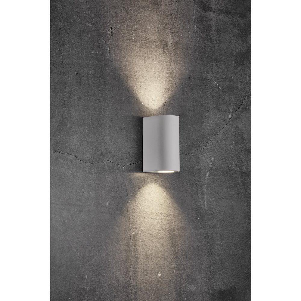 Nordlux Außen-Wandleuchte Nordlux Canto Maxi 2 49721001 Außenwandleuchte GU10 56 W Weiß