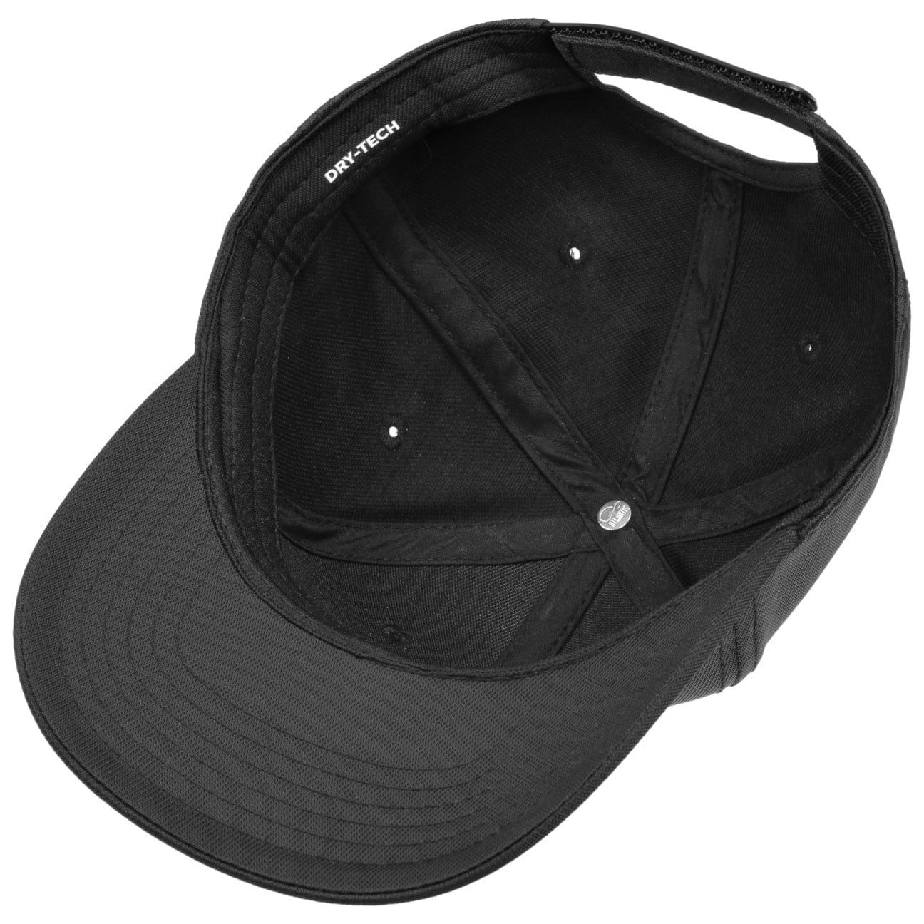 Atlantis Baseball Basecap schwarz Cap (1-St) mit Schirm