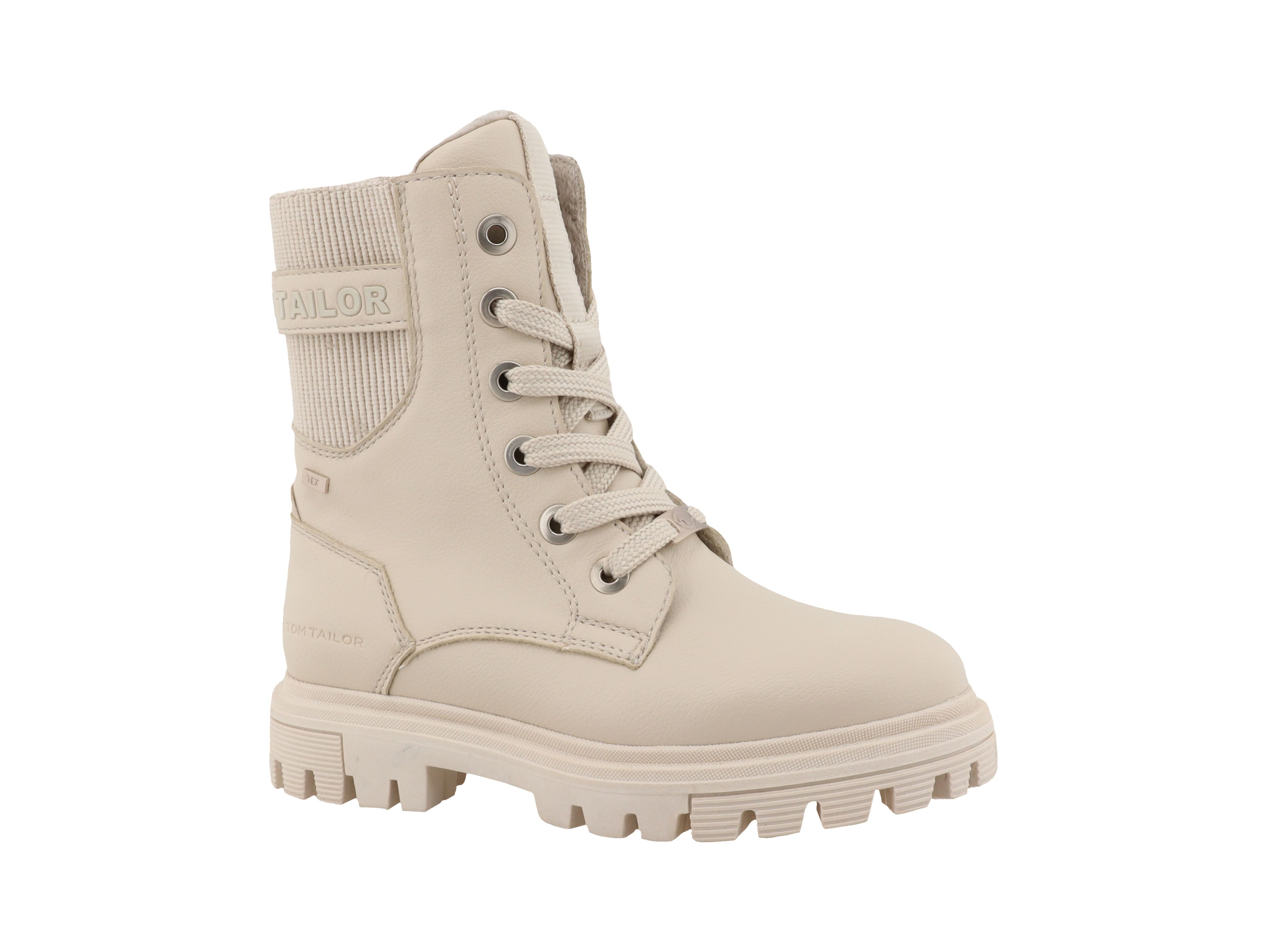 TOM TAILOR Winterboots, Schnürstiefelette, Winterstiefelette mit TEX-Membran, bequeme Form