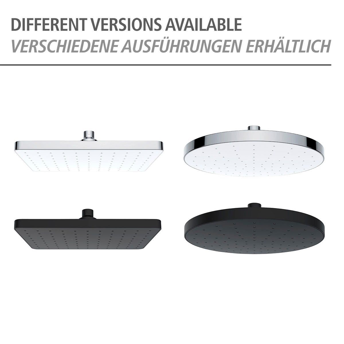 WENKO Regenduschkopf Automatic Cleaning, (1-tlg), Ø günstig online kaufen