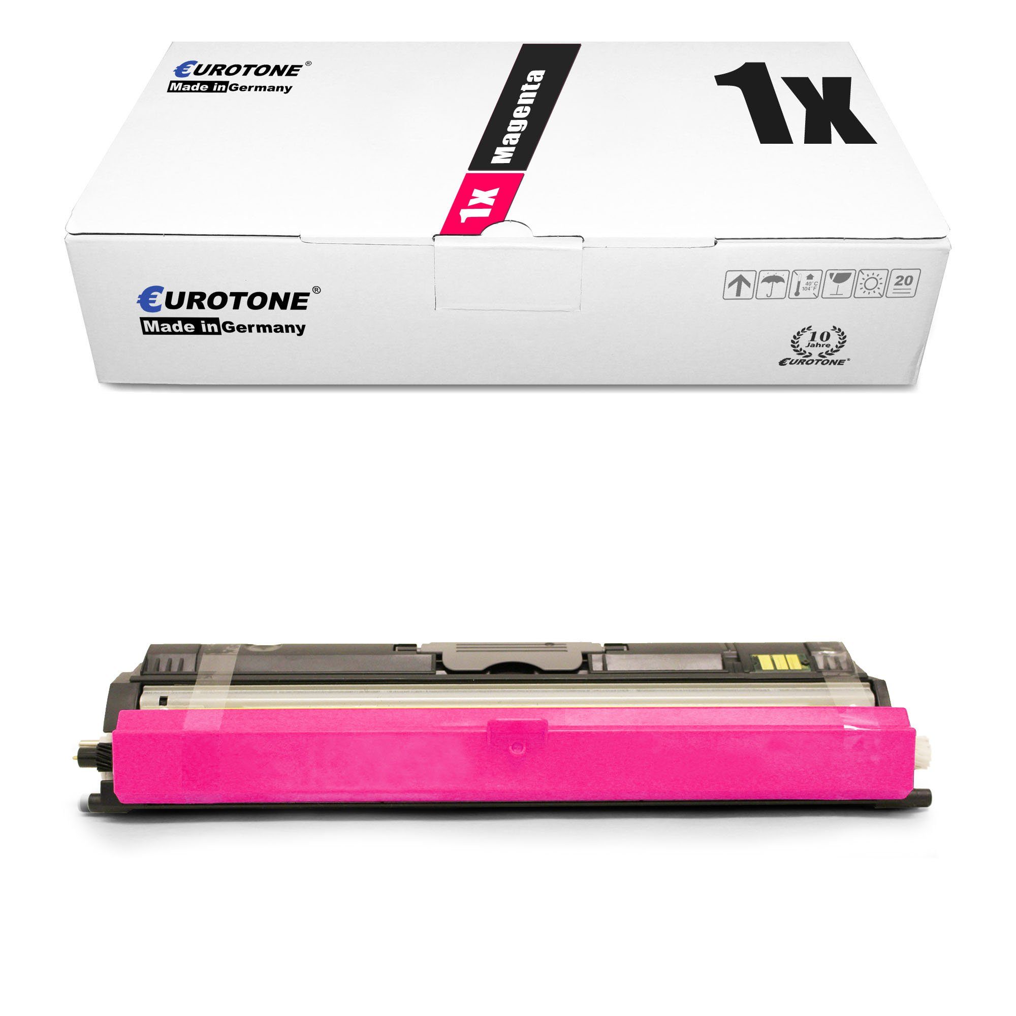 Eurotone Tonerkartusche Toner ersetzt Konica Minolta A0V30CH Magenta