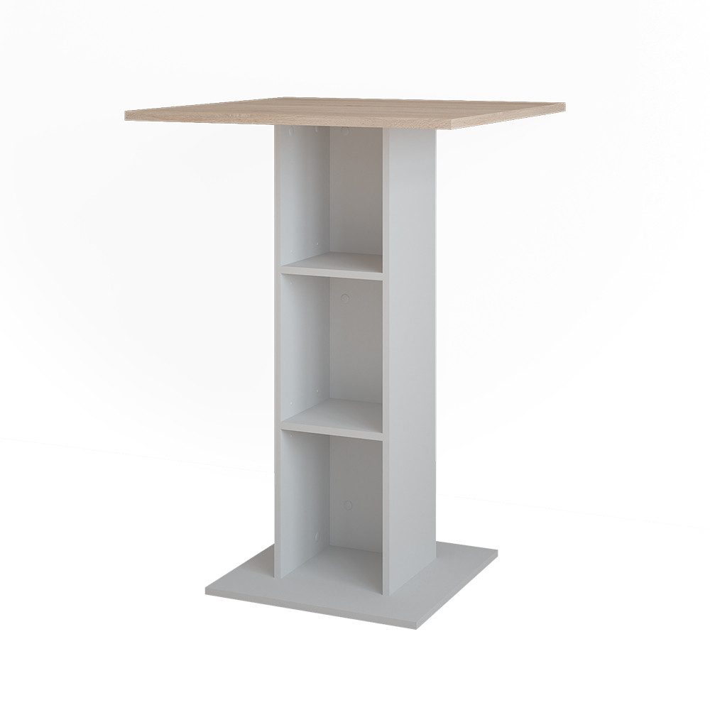 Vicco Bartisch Repose, Weiß/Sonoma, 75 x günstig online kaufen
