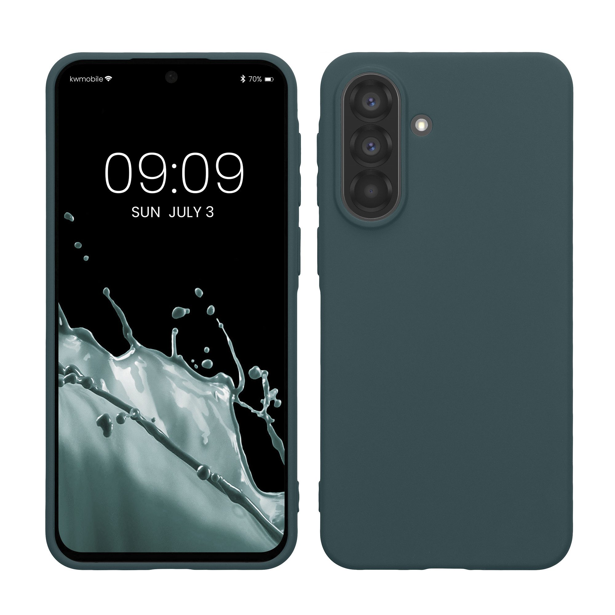 kwmobile Smartphone-Hülle Hülle für Samsung Galaxy A37 5G, Hülle Silikon - Soft Handyhülle - Handy Case Cover