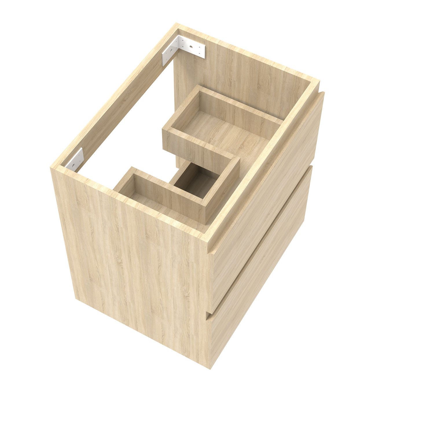 duschspa Waschtisch Unterschrank Waschbeckenunterschrank Waschtischunterschrank Badschrank, 50-120cm Hängeschrank, Matt / Hochglanz