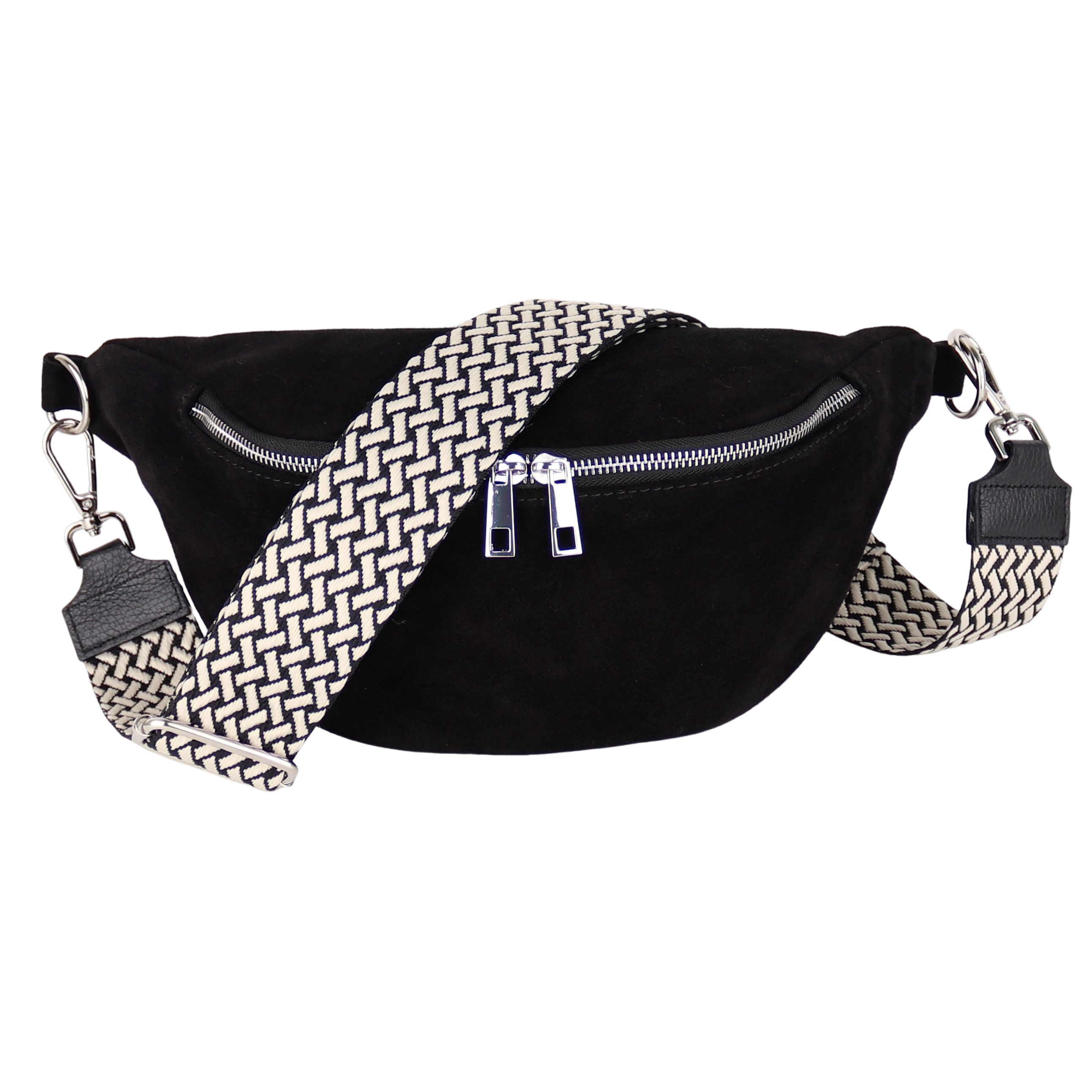 MIRROSI Bauchtasche Damen, Wildleder, Made in günstig online kaufen
