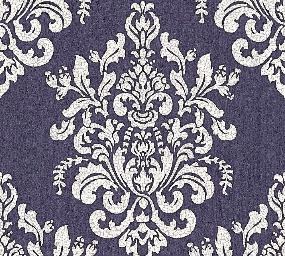 living walls Vliestapete Hermitage, leicht strukturiert, Barock, gemustert, ornamental, Ornament Tapete Barock Metallic Обои Wohnzimmer Schlafzimmer Küche