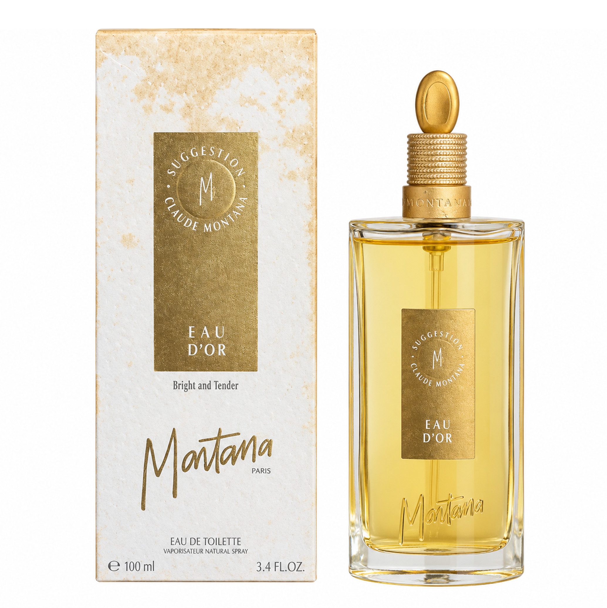 MONTANA Eau de Toilette Montana Eau D`Or Eau de Toilette 100 ml